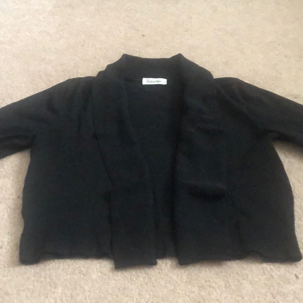 CALVIN KLEIN sweater jacket